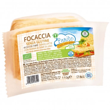 Panito Gluten Free Organic Focaccia Bread 110g